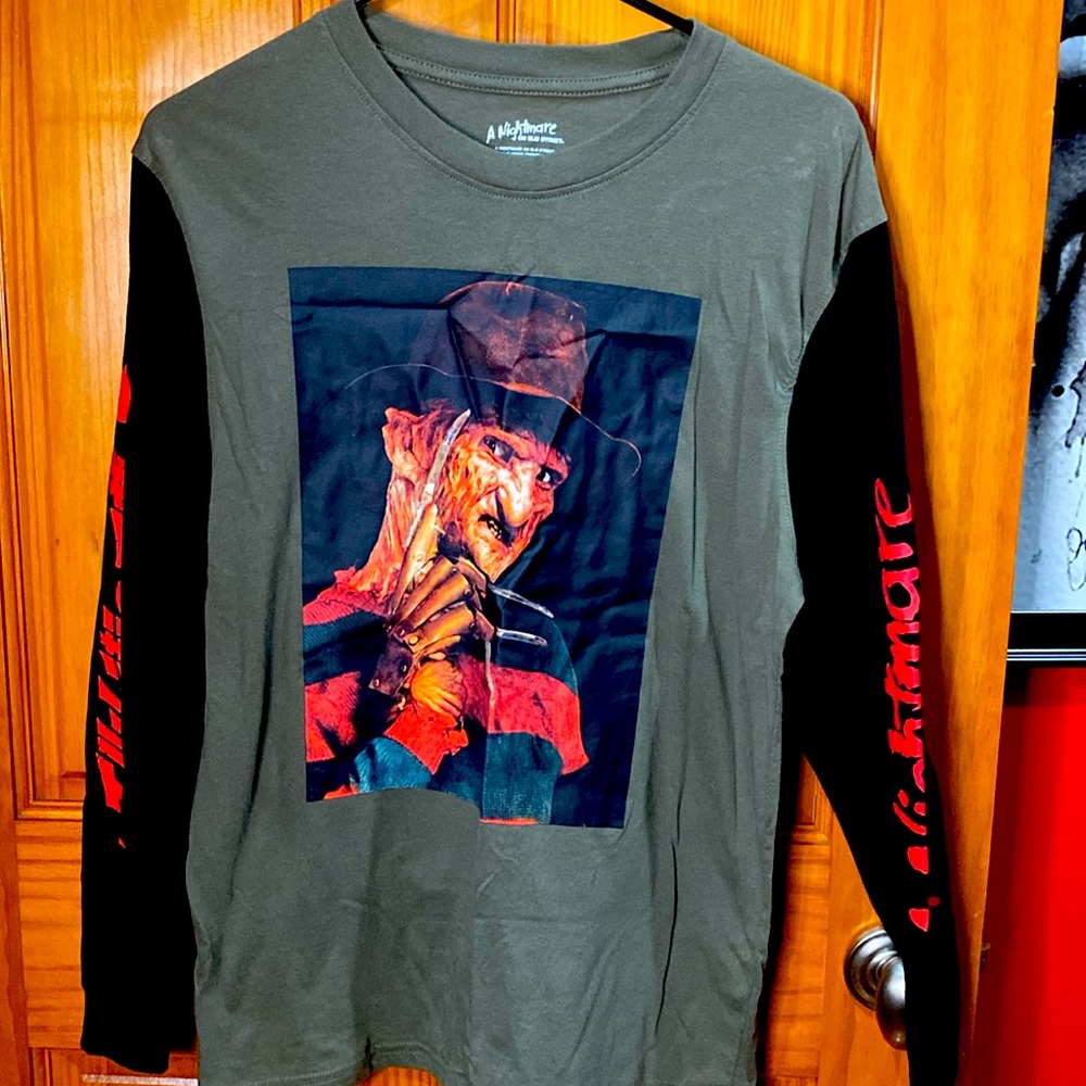 A Nightmare on Elm Street long sleeve shirt